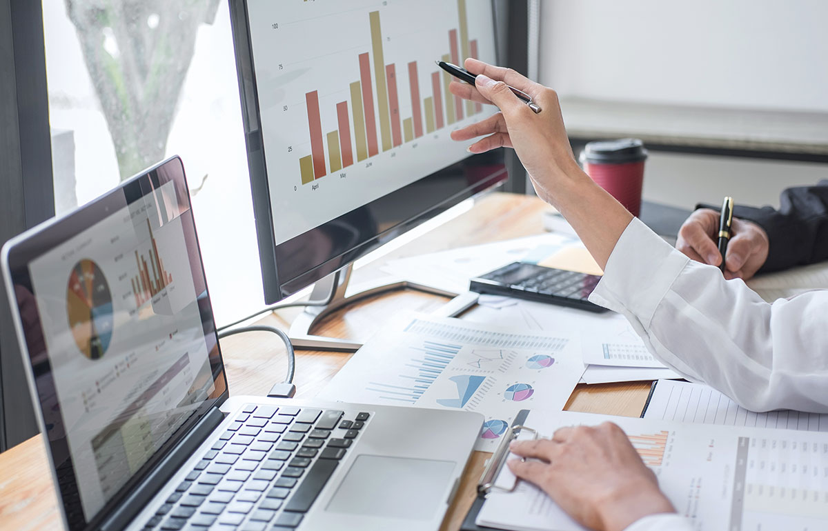 Gráficos actualizados de tu empresa